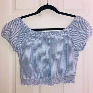 Hollister shoulder top
